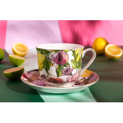 LEMON FILIŻANKA JUMBO 400 ML ZE SPODKIEM NA PREZEN