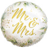 Balon foliowy Mr and Mrs ŚLUBNY NA HEL 18CALI