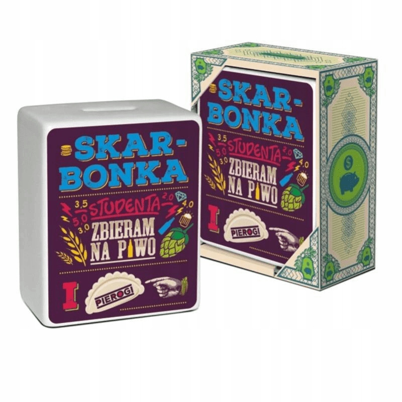 SKARBONKA KOSTKA "STUDENCKA"
