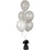Ciężarek foliowy do balonów z helem, czarny, 145 g