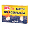Podpałka do grilla ORO kostki do rozpalania białe