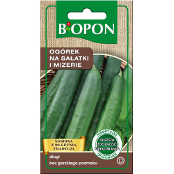 Biopon nasiona ogórek na sałatki i mizerie 2g
