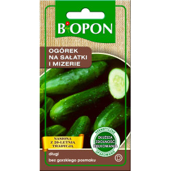 Biopon nasiona ogórek na sałatki i mizerie 2g