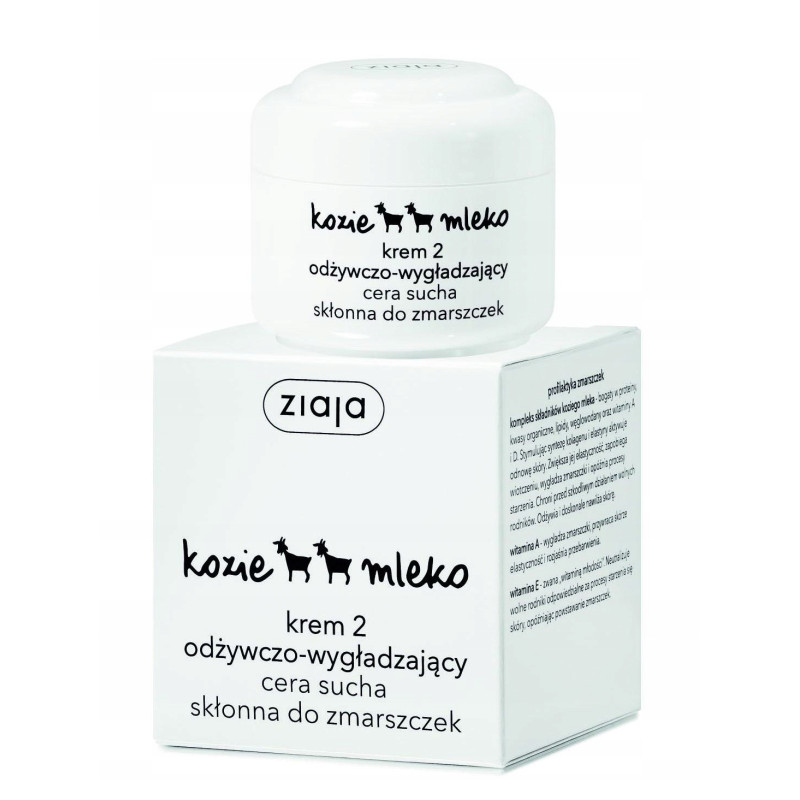 Ziaja Kozie mleko Krem odżywczo-wygładzający 50 ml