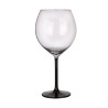 Kieliszki do wina Onyx z czarną nóżką 700 ml komplet 4 sztuk