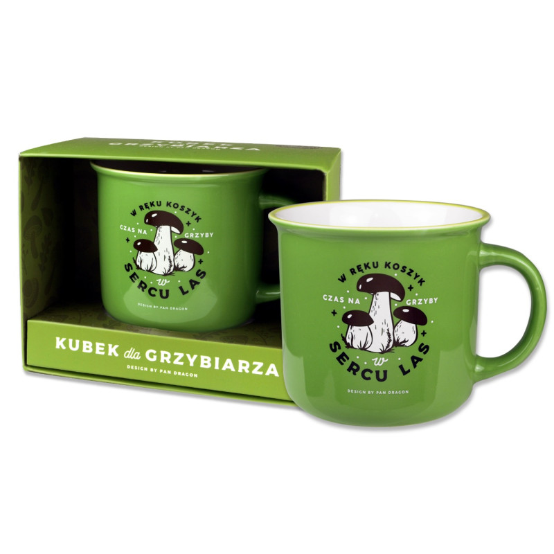 KUBEK HOBBY DLA GRZYBIARZA GRZYB