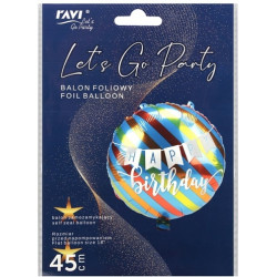 LGP Balon foliowy "Happy Birthday" art.