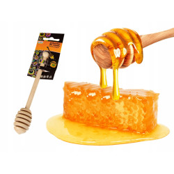 PAŁECZKA DO MIODU DREWNIANA