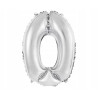 BALON FOLIOWY 35CM SREBRNY 0