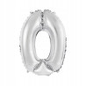 BALON FOLIOWY 35CM SREBRNY 0