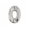 BALON FOLIOWY 35CM SREBRNY 0