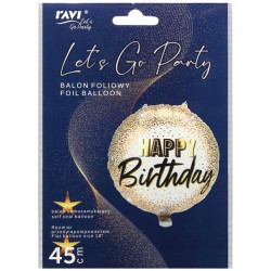 Balon foliowy "Happy Birthday" art. 2213