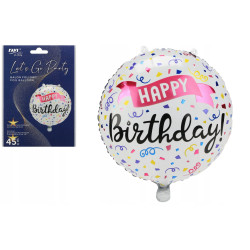 Balon foliowy "Happy Birthday" art. 2214