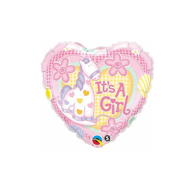 Balon foliowy 18", "It's a Girl"