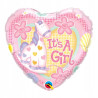 Balon foliowy 18", "It's a Girl"