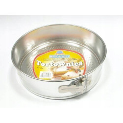 Tortownica z fakturowanym dnem 22 cm SNB
