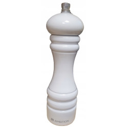 MŁYNEK DREWNIANY BIAŁY AMBITION 18CM