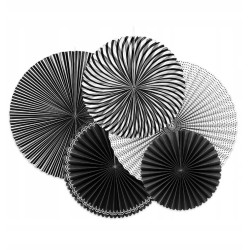 Rozety dekoracyjne czarnobiałe - Black&White m