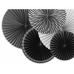 Rozety dekoracyjne czarnobiałe - Black&White m