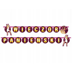 Baner girlanda WIECZOR PANIENSKI GIRL 20/200
