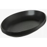 Półmisek Salsa Owal 26,5 x 17,5 cm czarny AMBITION