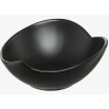SALATERKA 21,5CM LIŚĆ CZARNA AMBITION SALSA