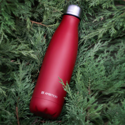 BUTELKA TERMICZNA 500ML CZERWONA AMBITION