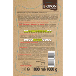 BIOPON NATURAL NAWÓZ BIOHUMUS DO ROŚLIN KWITNĄCYCH