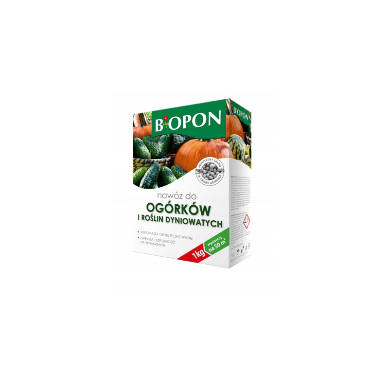 BIOPON NAWÓZ DO OGÓRKÓW I INNYCH ROŚLIN DYNIOWATYC