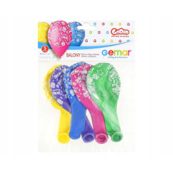 BALON PREMIUM NA HEL 12 CALI 5SZT STO LAT