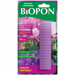 BIOPON pałeczki nawozowe do roślin kwitnących