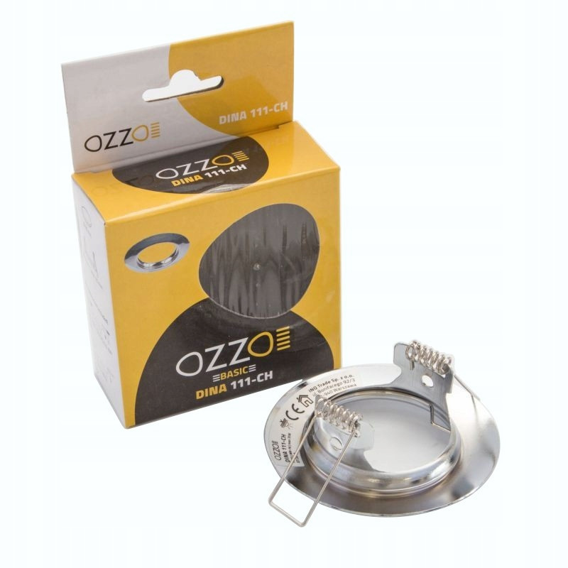 oprawa sufitowa oświetleniowa STAL METAL CHROM
