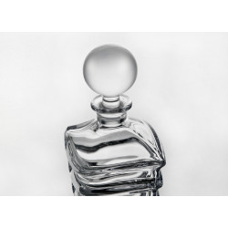 Karafka do Whisky Bohemia Wave 750 ml Kryształowe Szkło Elegancki Prezent