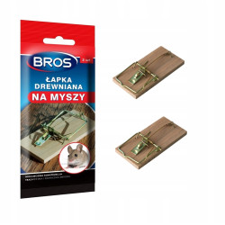 ŁAPKA NA MYSZY DREWNIANA BROS
