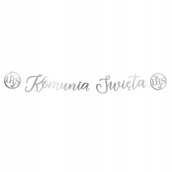 BANER NA KOMUNIĘ KOMUNIA 150 cm