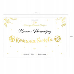 BANER KOMUNIA NA KOMUNIĘ 150cm