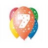 BALON Z NADRUKIEM 7 5SZT