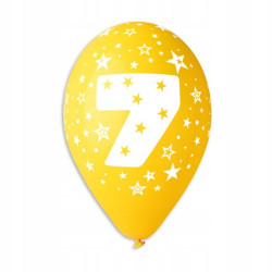 BALON Z NADRUKIEM 7 5SZT