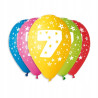 BALON Z NADRUKIEM 7 5SZT