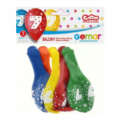 BALON Z NADRUKIEM 7 5SZT