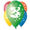 BALONY Z NADRUKIEM CYFRA 3 5SZT