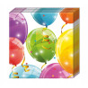 Serwetki "Sparkling Balloons", 33x33 cm,