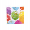 Serwetki "Sparkling Balloons", 33x33 cm,
