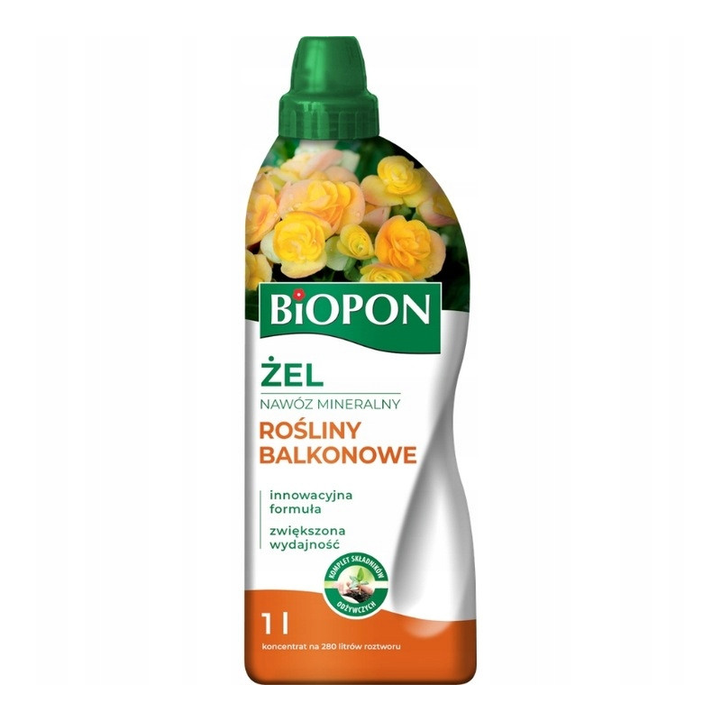 BIOPON NAWÓŻ ŻEL DO ROŚLIN BALKONOWYCH 0,5L