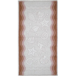 FLORA OCEAN RĘCZNIK 70x140 08 BRĄZOWY 380