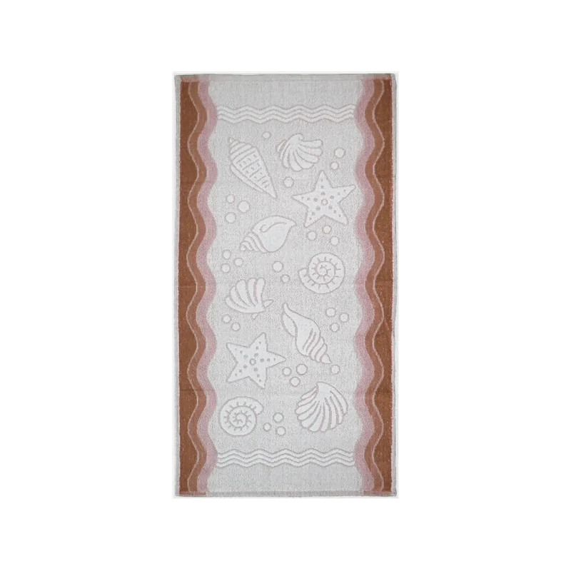 FLORA OCEAN RĘCZNIK 70x140 08 BRĄZOWY 380
