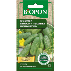 Nasiona BIOPON - OGÓREK Kruchy i Słodki Korniszon