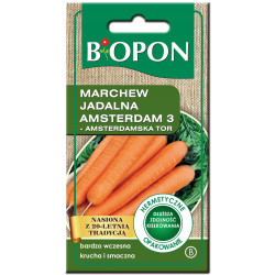 Nasiona - MARCHEW JADALNA Amsterdam 4g BIOPON