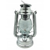 LAMPA NAFTOWA SREBRNA 24cm