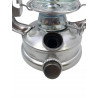 LAMPA NAFTOWA SREBRNA 24cm
